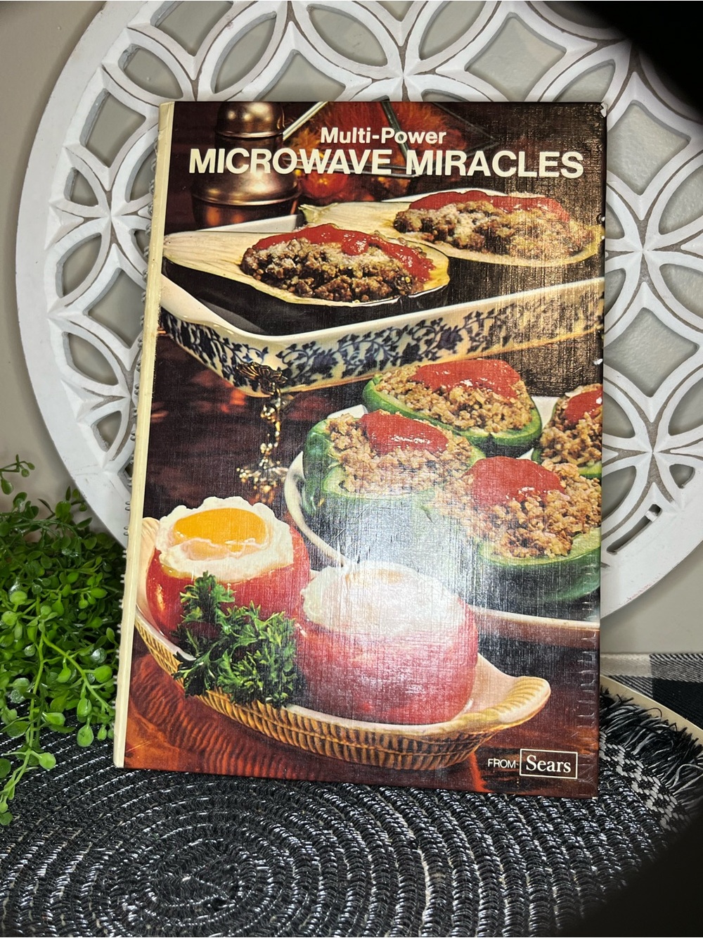 Vintage Sears Microwave Miracles Cookbook